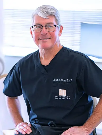 A photo of Dr. Bates, of Oak Hills Endodontics
