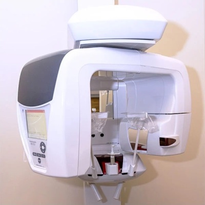 photograph of a state-of-the-art CBCT 3D x-ray machine