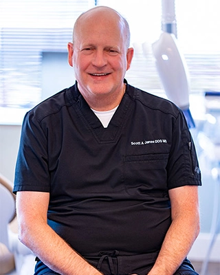 A close-up picture of Dr. Scott Janse smiling.
